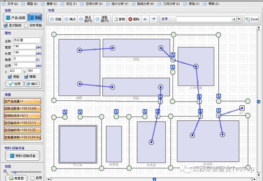 LEAN-LAYOUT 布局与物流分析软