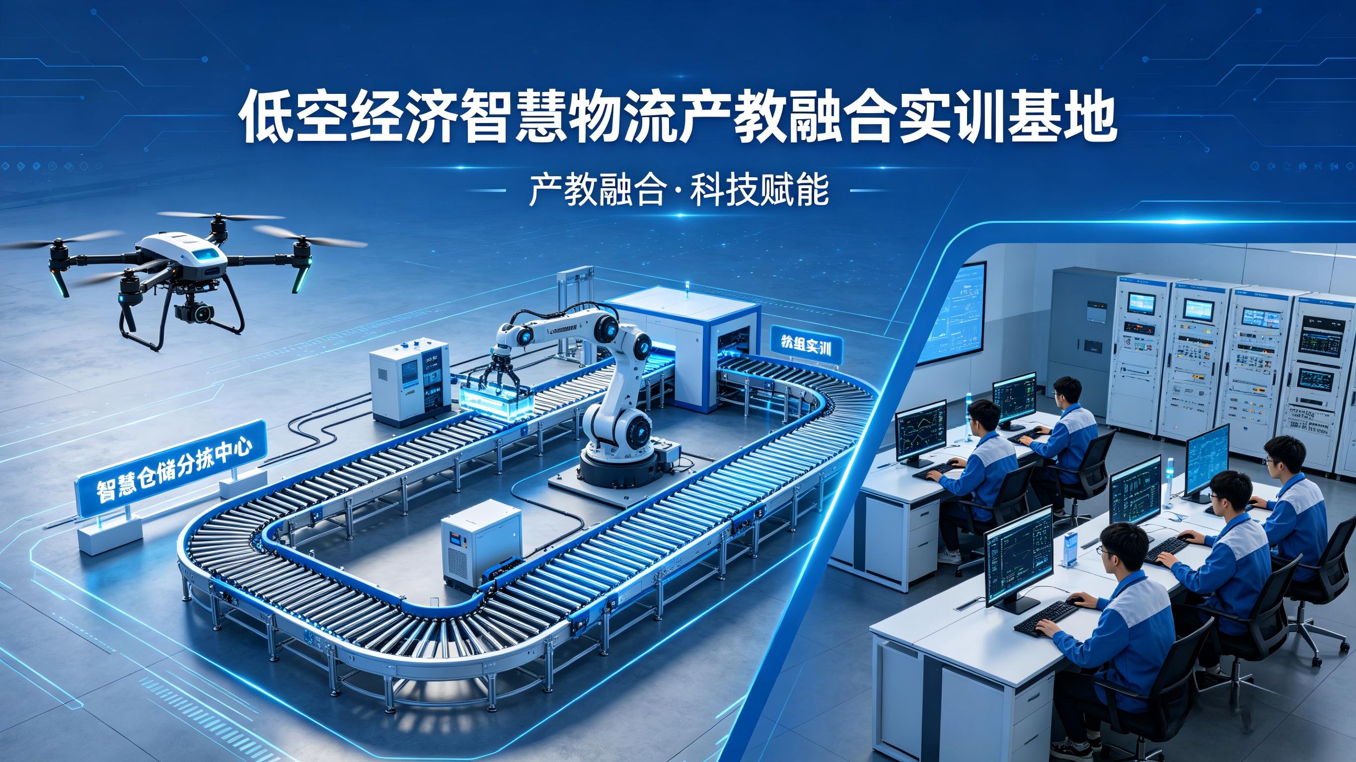 <strong>低空经济智慧物流产教融合实训基地</strong>